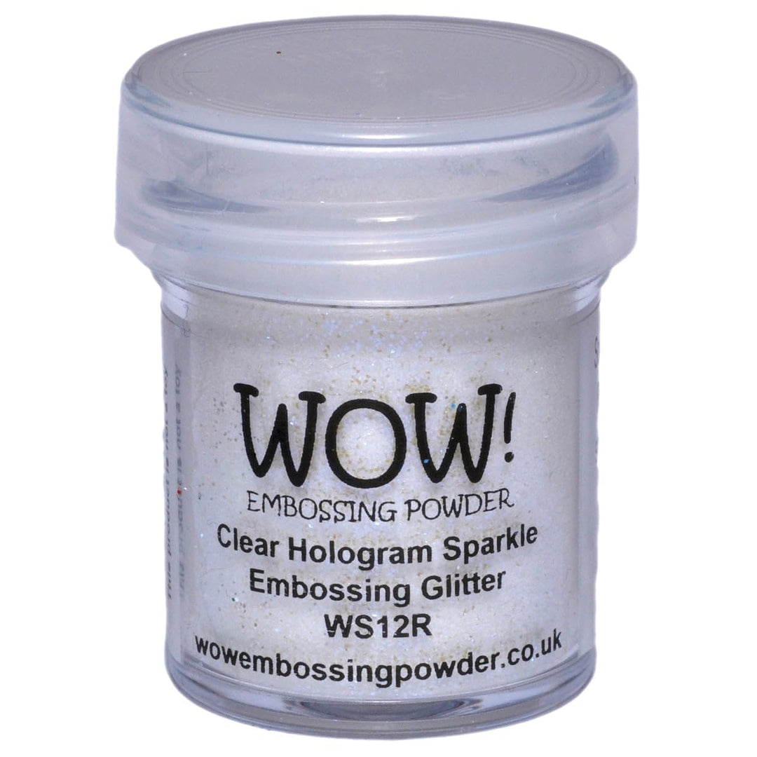 Wow Embossing Powder 15ml, Clear Hologram Sparkle