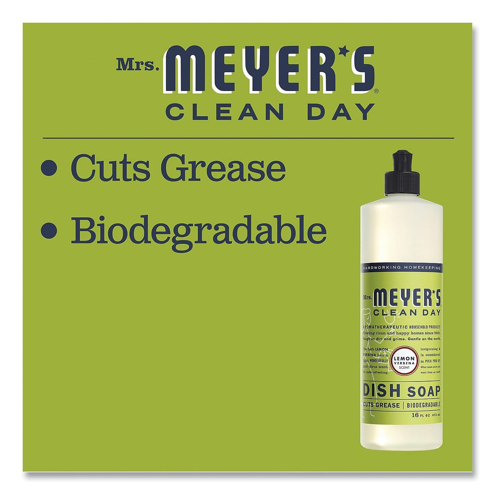Mrs. Meyers Clean Day Lemon Verbena Dish Soap 16oz