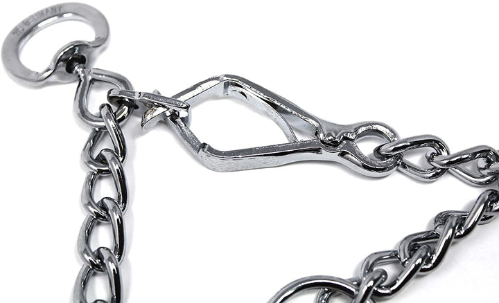 Pet Supply Imports Chrome Plated Training Collar with Quick Release Snap for Dogs, X-Large, 4mm, 24-Inch