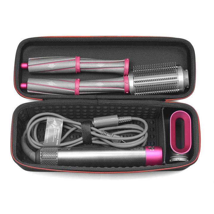 Protective Travel Storage Case for Dyson Airwrap Styler Hair Curler Accessories, Hard Shell Shockproof Dustproof Organizer for Dyson Airwrap Complete Styler Hair Styling Set