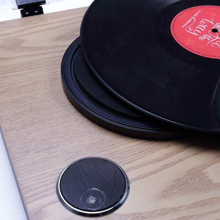 Turntable Platter Mat, 7 Silicone Rubber Slipmat Universal for All Record Suitcase LP Players
