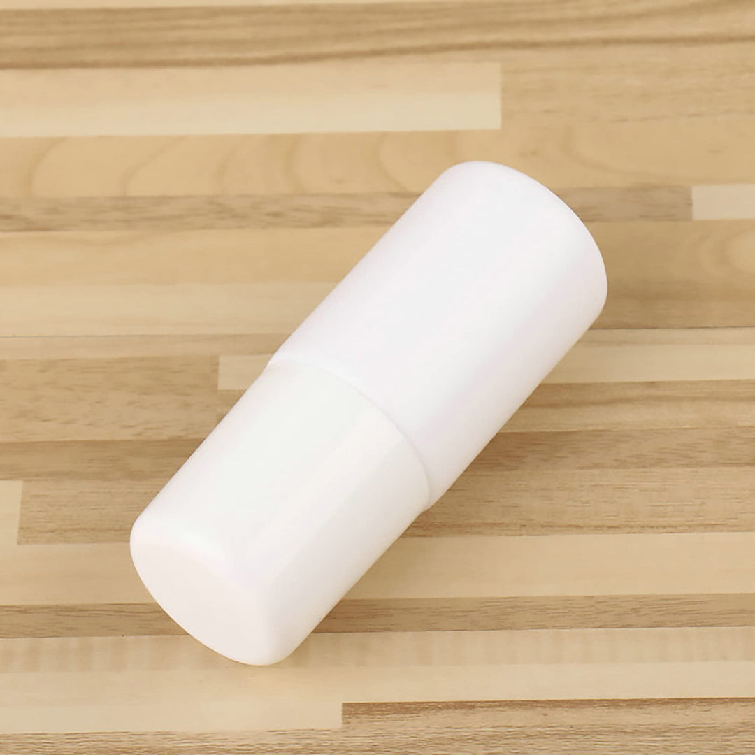 Angzhili 3 Pcs Refillable Roll On Bottles,50ML Empty Plastic Rollerball Bottles, Leak-Proof DIY Deodorant Containers for Essential Oil,Perfumes,Balms,Reusable Dispenser