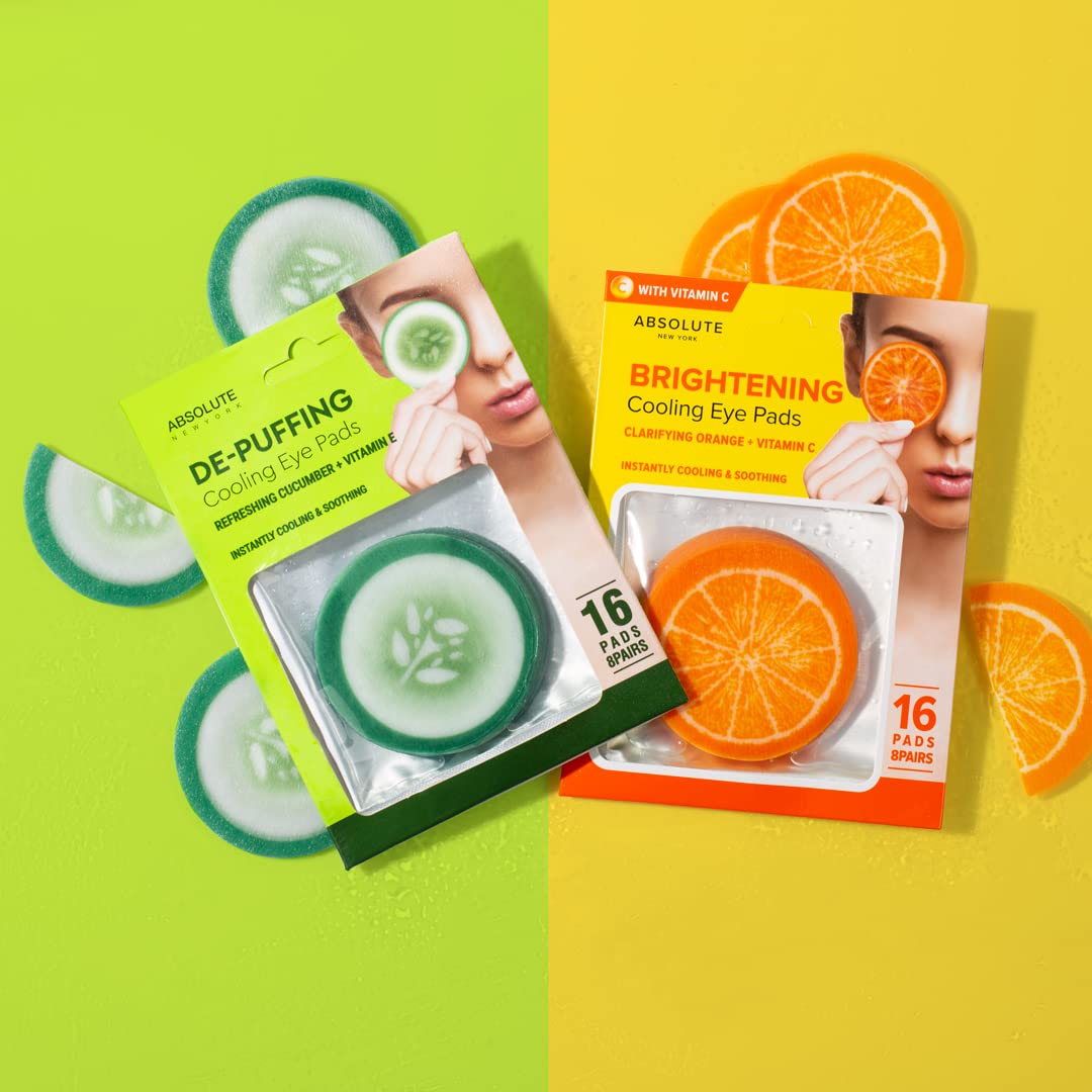 Absolute Cooling EYE PAD Cucumber Cooling &amp; Anti-Wrinkle 16 Pads by Absolute by Nicka