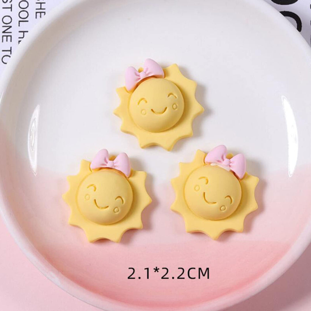 50 Piece Mix Moon Star Rainbow Slime Charms Set Candy Flatback Cabochons Making Resin Jewery Making Charms Embellishments Flatback Resin Charms for DIY Cell Phone Case Hair Clip Scrapbooking Craft