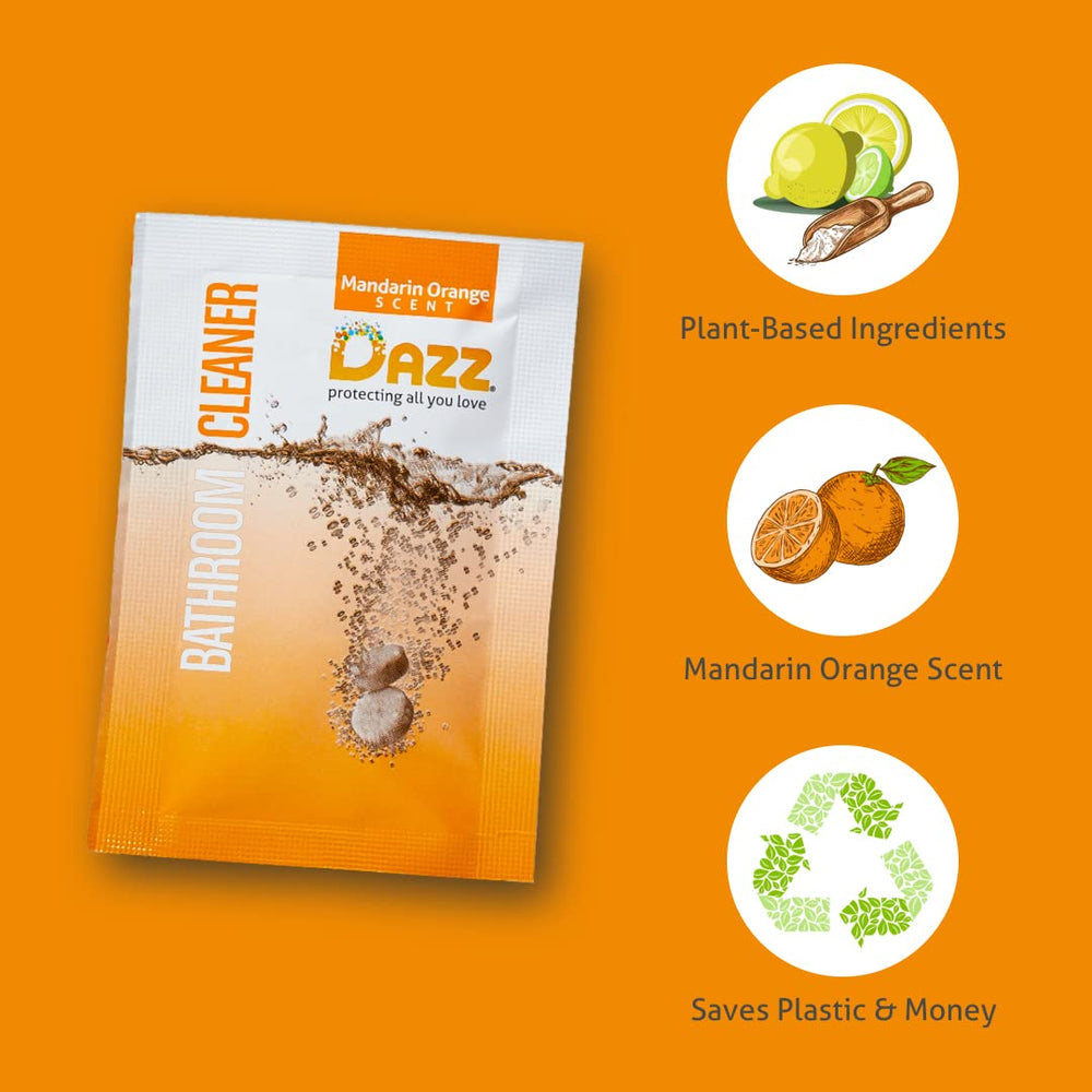 DAZZ Natural Cleaning Tablets - Bathroom Cleaner Refill