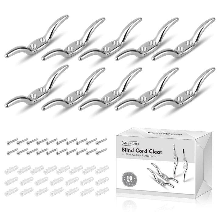 Magicfour Blinds Cord Cleat Baby Safety Rope Cleats, Sm