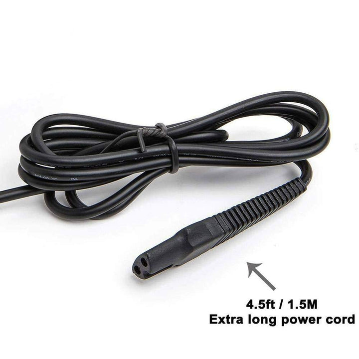 12V Shaver Charger AC Adapter Power Cord Compatible with Series 7 9 3 5 1 for 720 760cc 390cc 9095cc 3350cc-4 790cc 340s 7865cc 3350cc-4 Razor Shaver Power Adapter