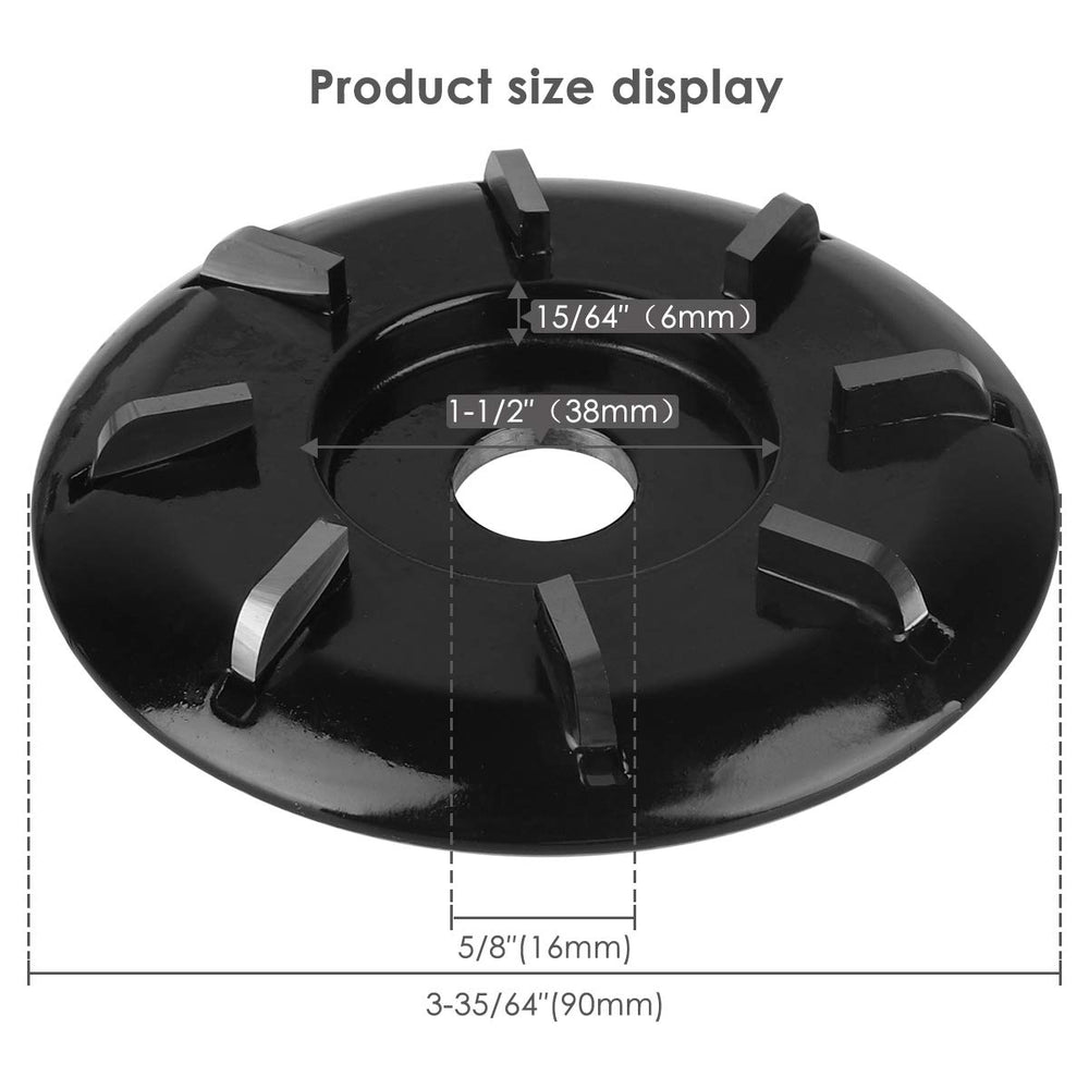 Wood Turbo Carving Disc (Curve) in 8 Teeth