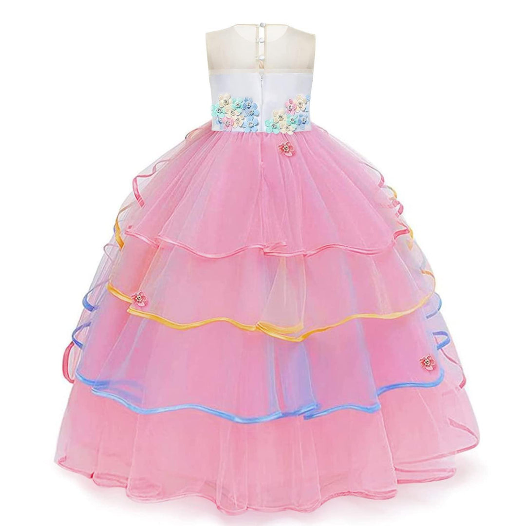 Chektin Unicorn Dress for Girls Unicorn Costume Pageant