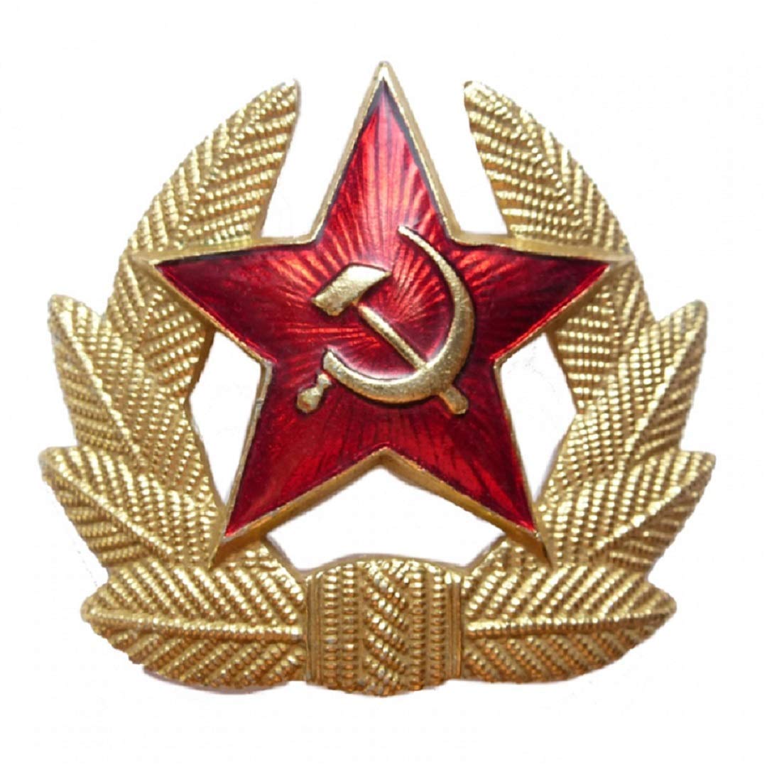 Hat Russian Soviet Army Black KGB * Fur Military Cossack Ushanka * Size M