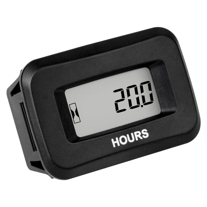 Digital Hour Meter,DC 5V to 60V for Riding Lawn Mower Tractor Golf Cart Forklift RV Motorhome Milling Machine etc. (1)
