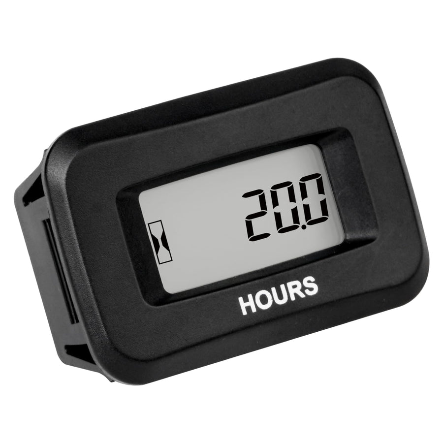 Digital Hour Meter,DC 5V to 60V for Riding Lawn Mower Tractor Golf Cart Forklift RV Motorhome Milling Machine etc. (1)