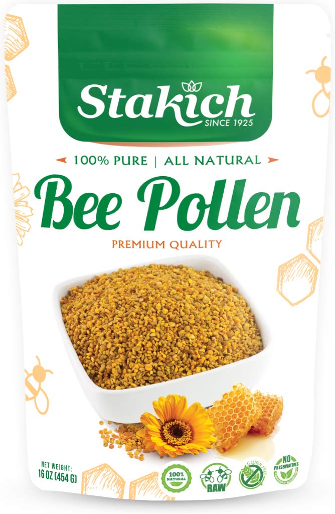 Bee Pollen Granules 1 Pound (Pack of 1)