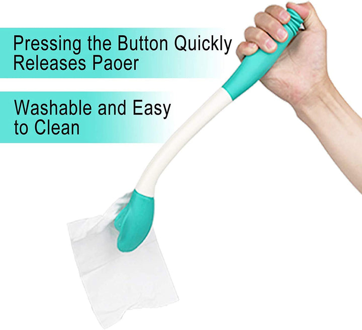 Toilet Aids Tools, Long Reach Comfort Wipe, Bottom Budd