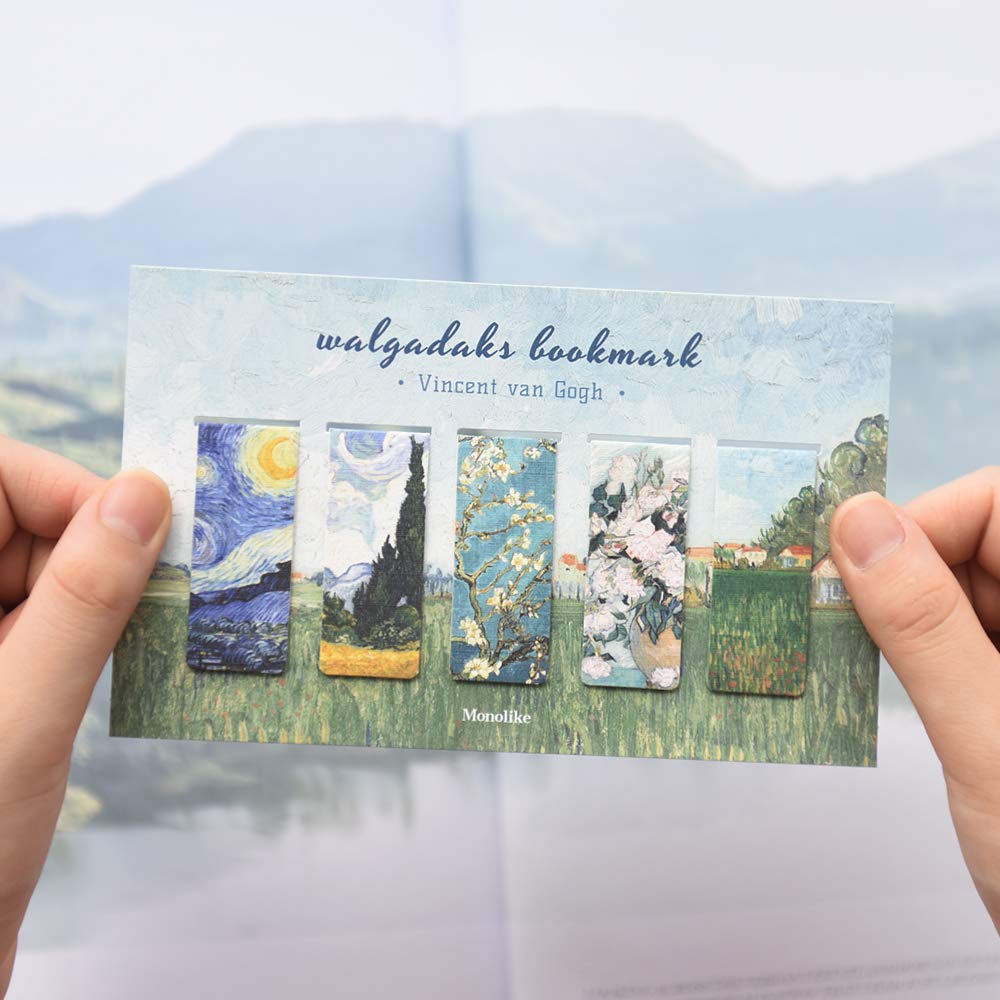 Magnetic Bookmarks Vincent Van Gogh, Set of 5