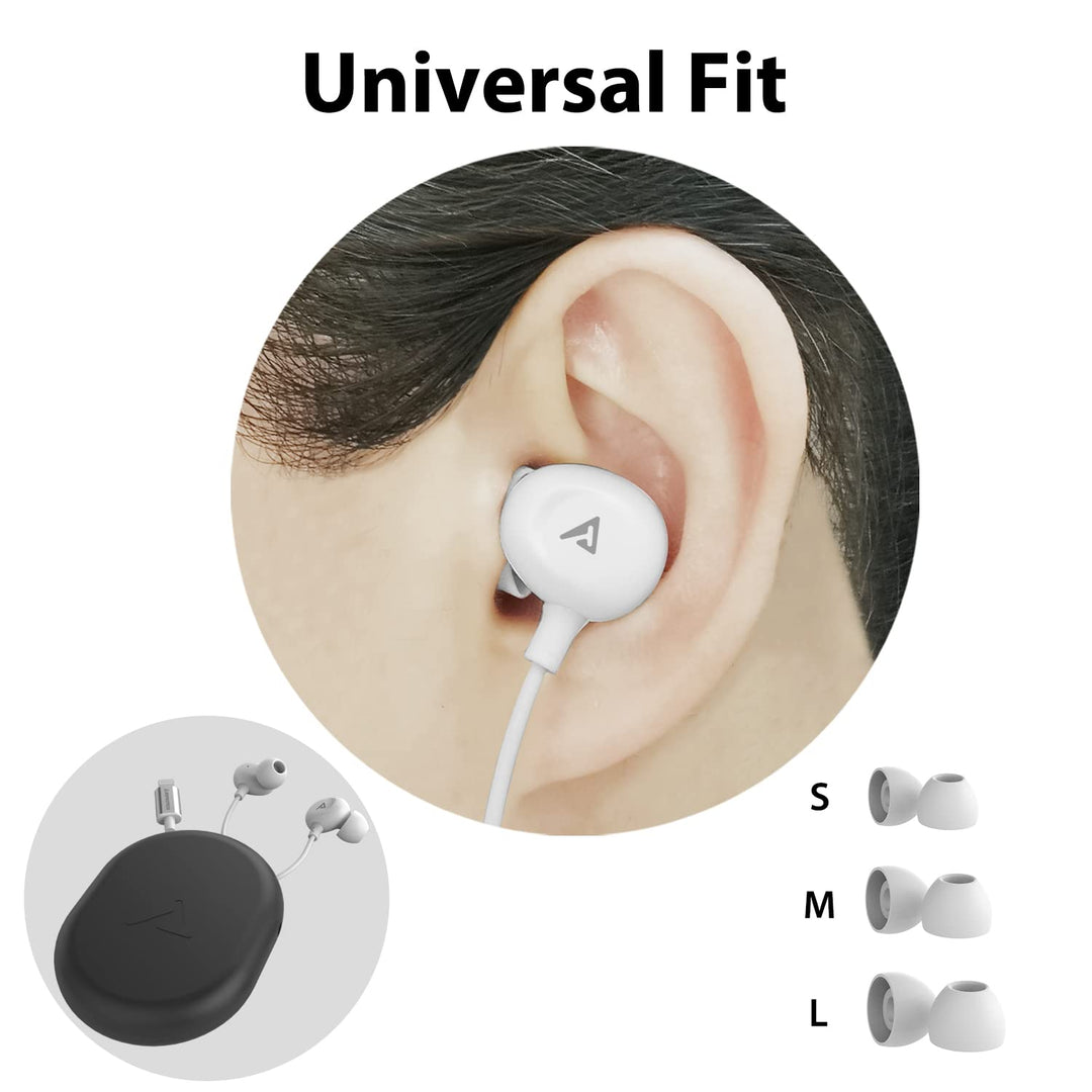 iPhone Earbuds for iPhone Headphones MFi Certified Compatible for iPhone with Microphone Volume Control for iPhone 14/13/12/11/Pro Max/Xr/Xs Max/X/8, iPad or iPod touch with lightning port White