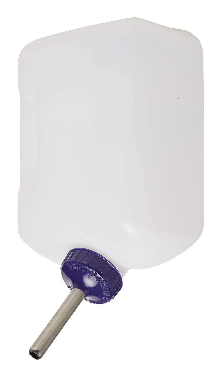 Widemouth Cage Water Bottles for Rabbits, Ferrets, Guinea Pigs, Rats and Other Small Animals. (White, 64 Ounce)