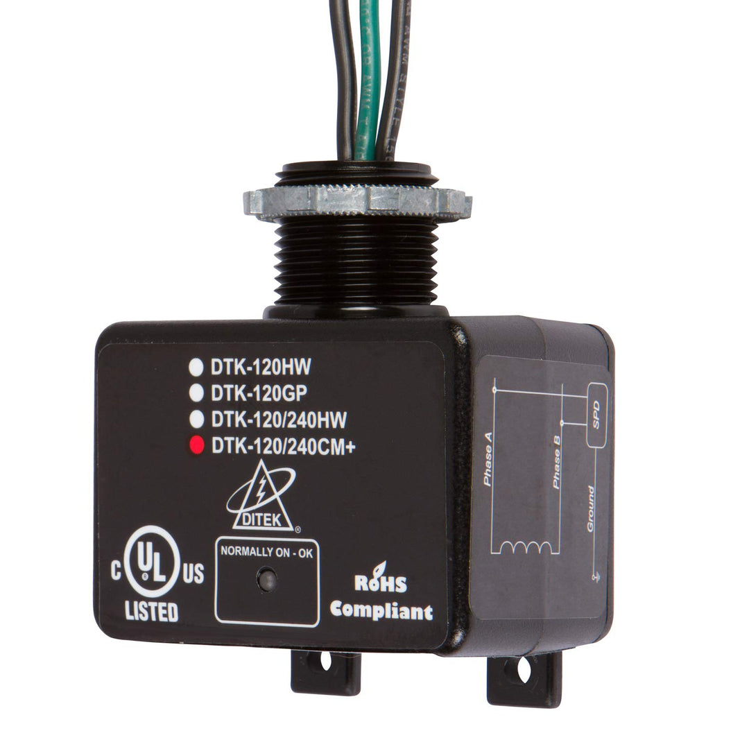 Products 89114 Whole House Lightning Arrester Surge Suppressor – Indicator Light – Protects Pumps, Motors, HVAC Condensers, Utility Power – Automatic Reset – 1 Count