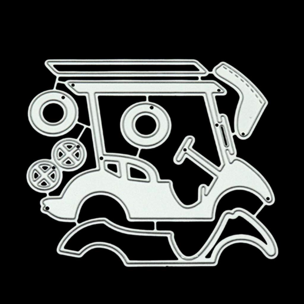 Golf Tools Metal Die Cuts,Cutting Dies for Card Making Clearance,Embossing Dies for Scrapbooking, DIY Album Paper Cards Art Craft Decoration