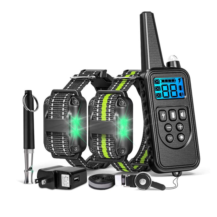 Dog Training Collar with Three Training Modes, Waterproof Training Collar, Long Range up to 2600Ft