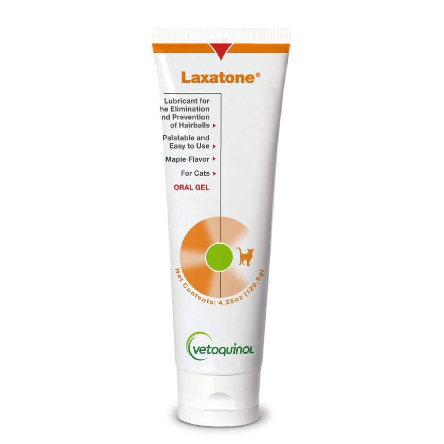 Laxatone: Oral Hairball Lubricant Gel for Cats – Maple-Flavored, 4.25oz – Lubricant for Helping with Hairball Prevention & Elimination – Natural Furball Digestive Relief Support