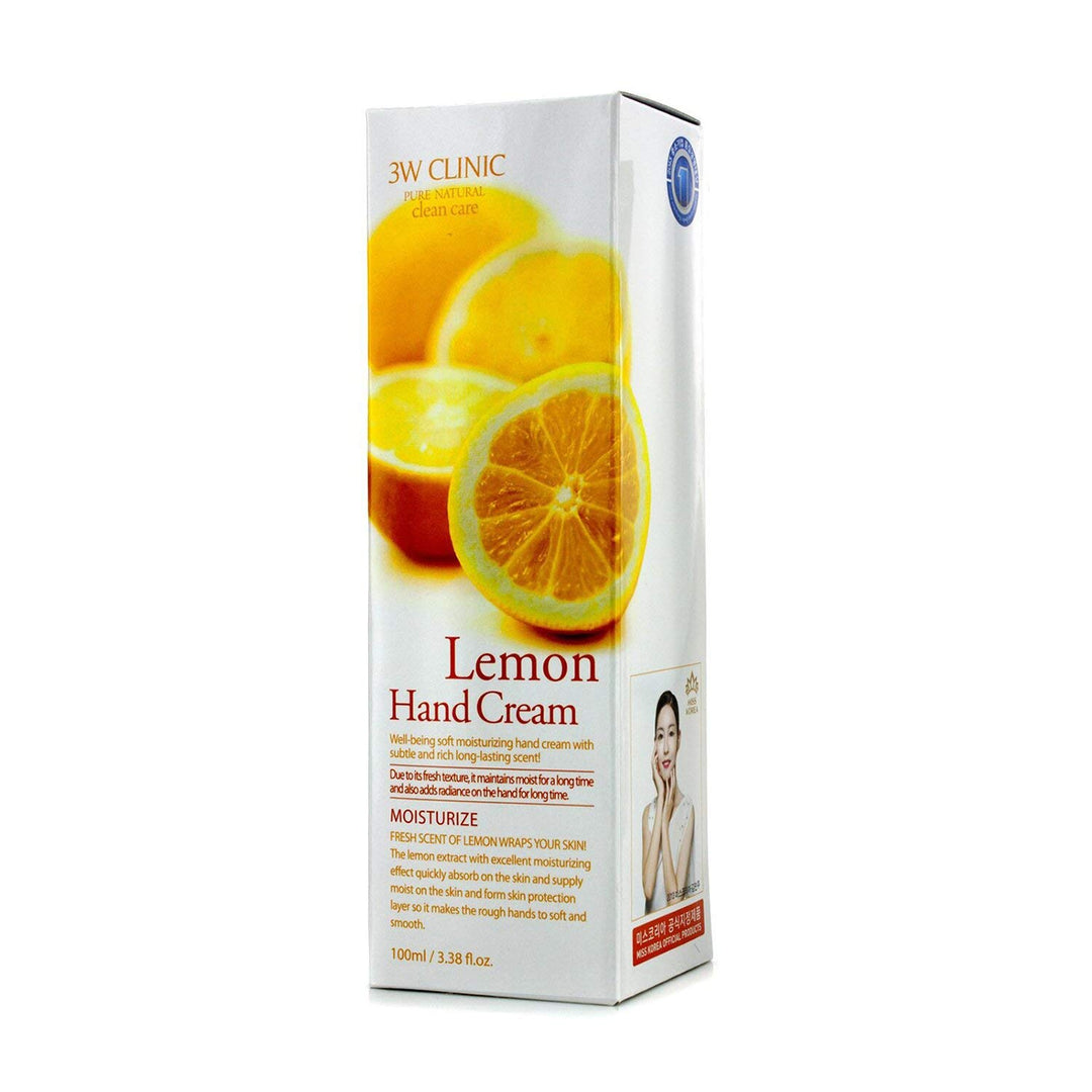 Hand Cream, Lemon, 3.38 Ounce