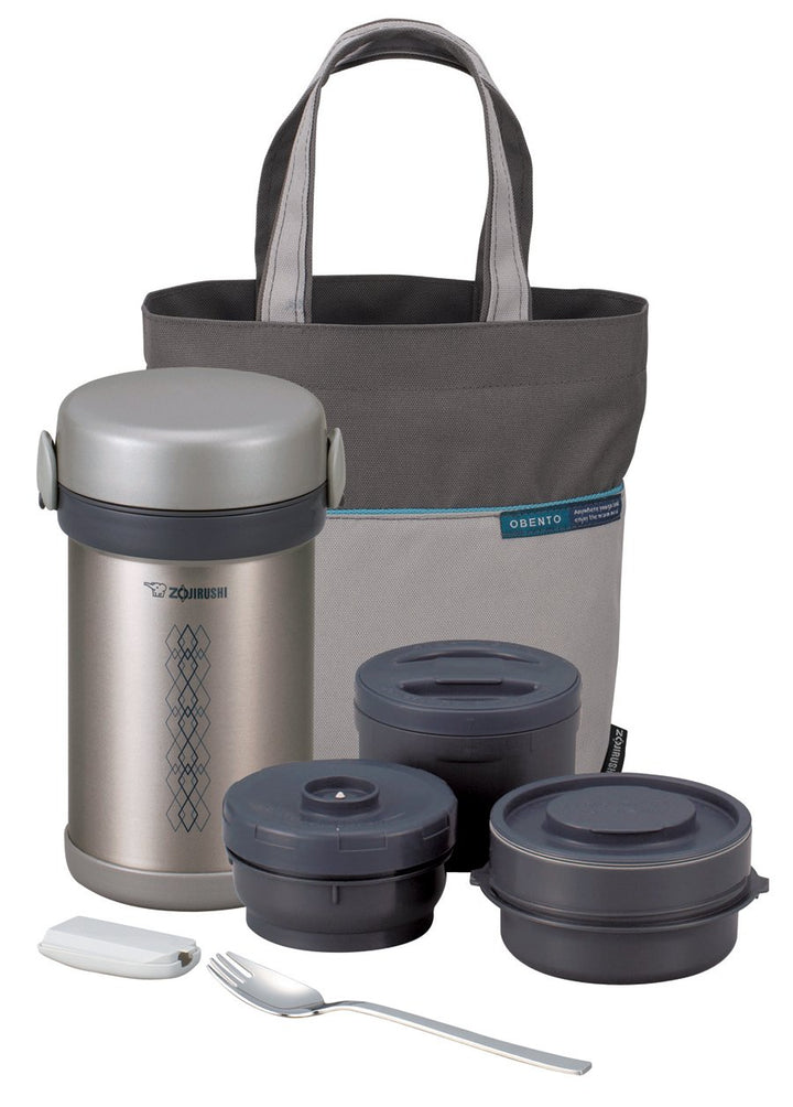 Ms. Bento Stainless-Steel Vacuum Lunch Jar, 28.5-Ounce, Stainless
