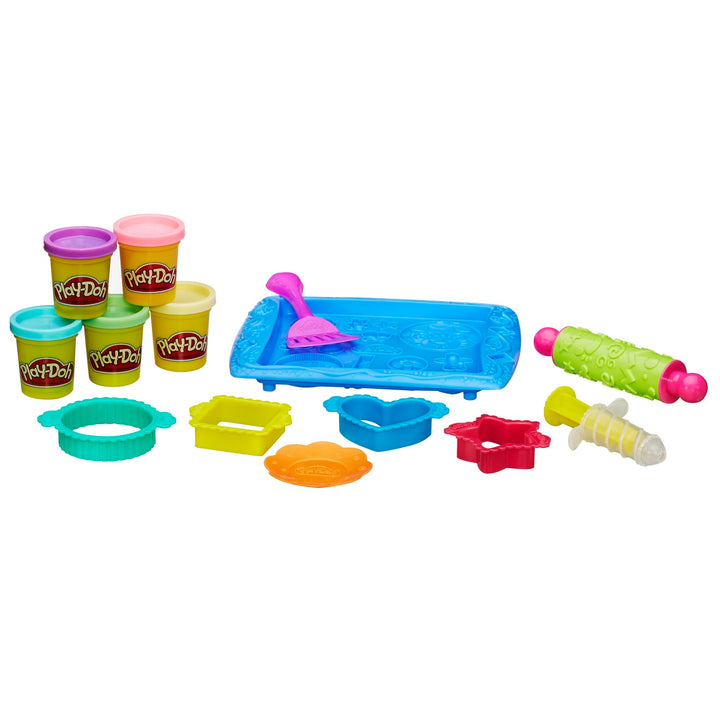 Play-Doh Kitchen Creations Cookie Creations Playset, Kids Arts &amp; Crafts Set, Preschool Play Food Toys, for Girls &amp; Boys, Ages 3+ (Amazon Exclusive)