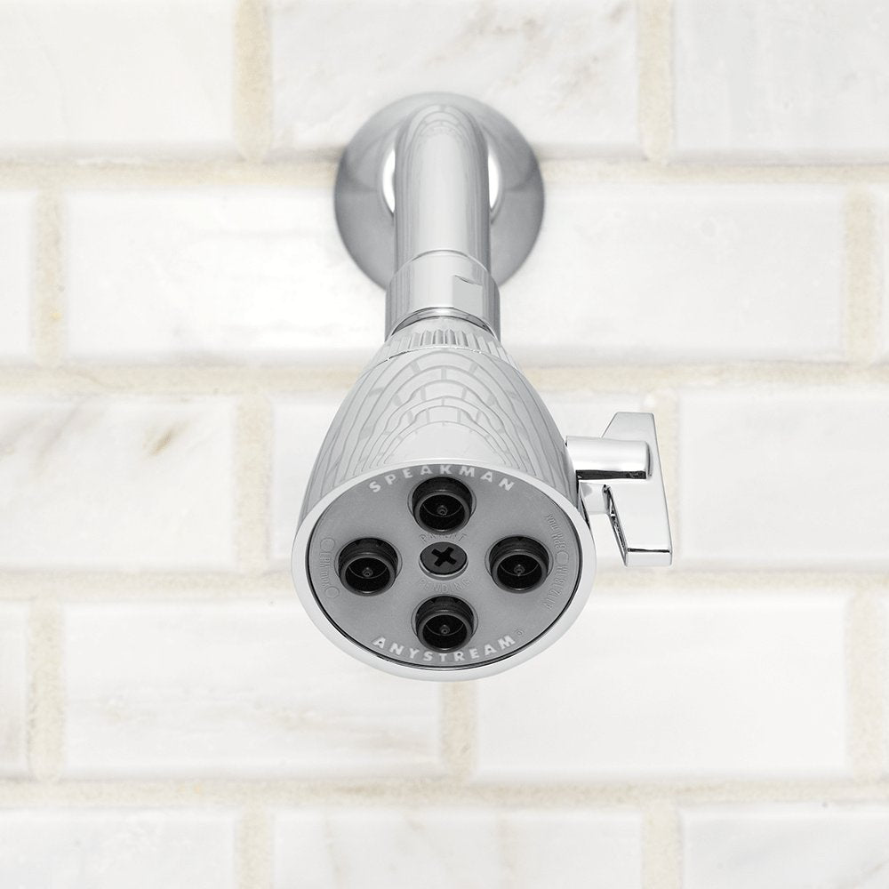 S-2253-E175 Classic Anystream High Pressure Adjustable Low Flow Shower Head, Polished Chrome