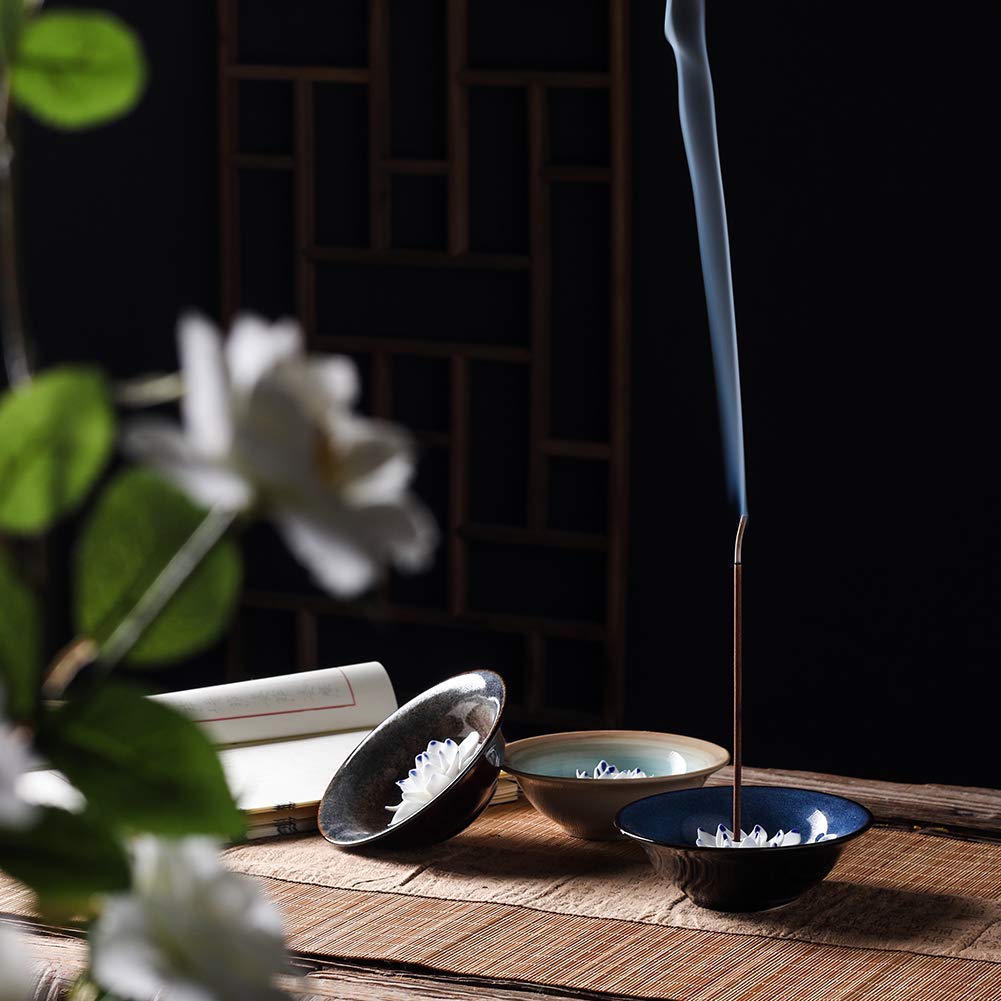 uniidea Incense Holder Ceramic Incense Burner Lotus Inc
