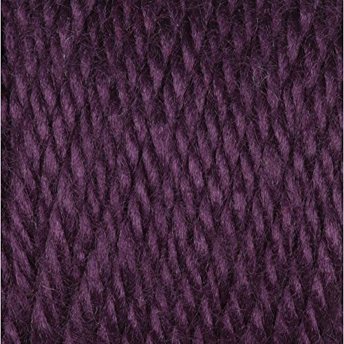 Simply Soft Solids Yarn, 6oz, Gauge 4 Medium, 100% acrylic - Purple - Machine Wash & Dry