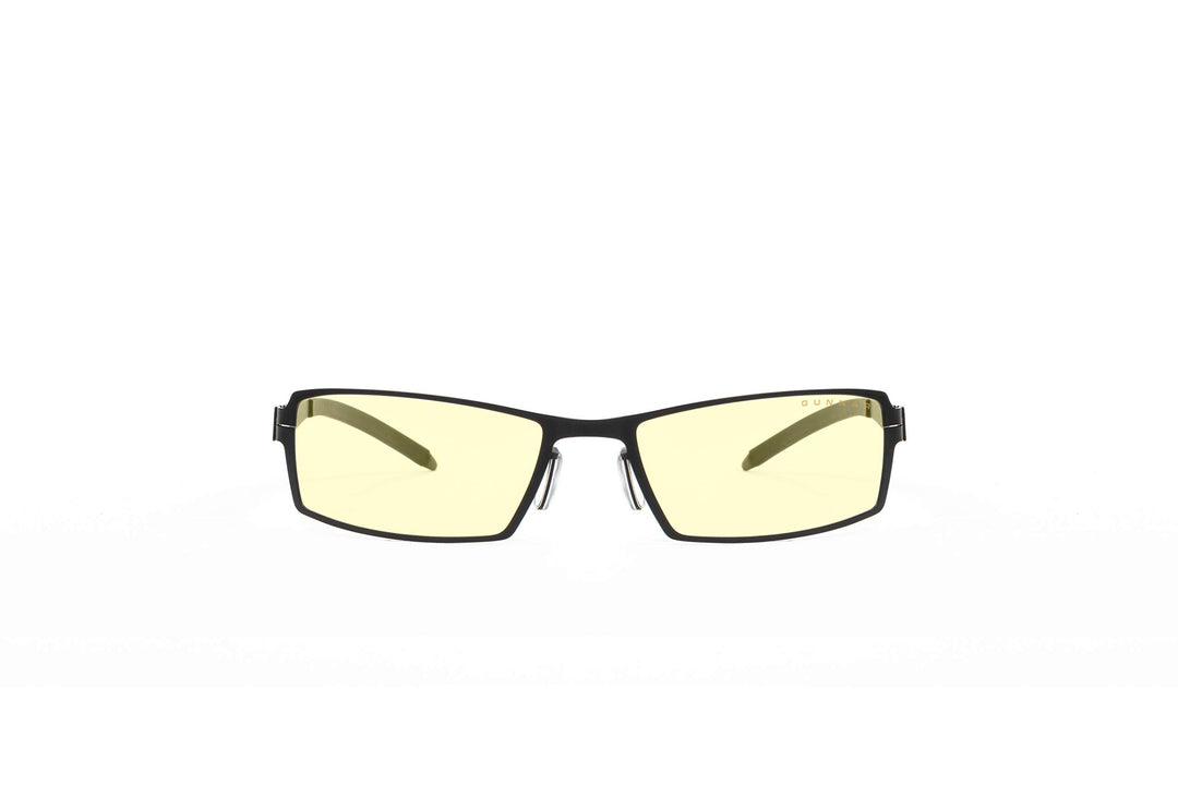GUNNAR - Premium Gaming and Computer Glasses - Blocks 65% Blue Light - SheaDog, Onyx, Amber Tint