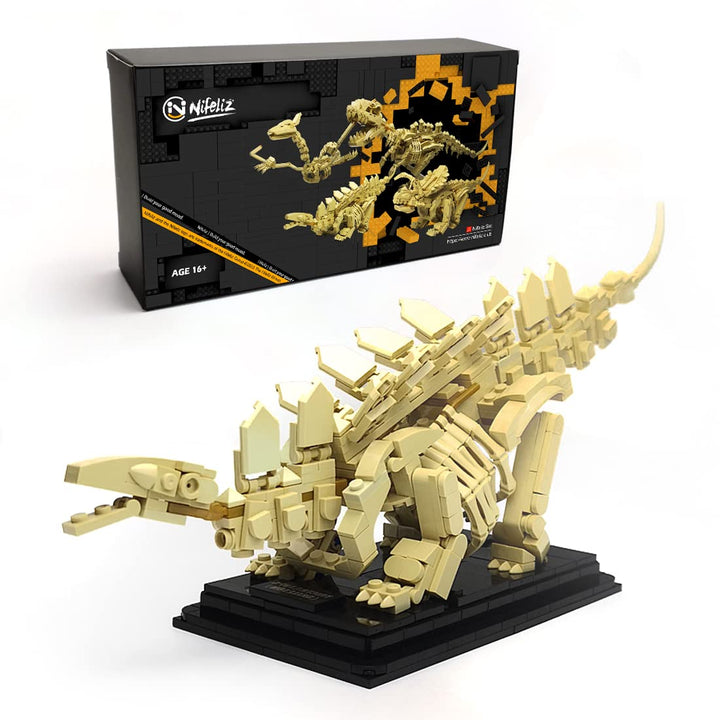 Dinosaur Fossils Building Kit (Stegosaurus, 491pcs)