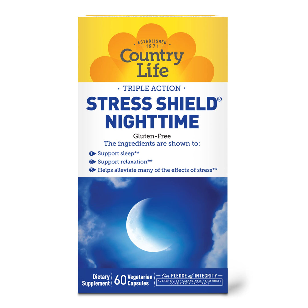 Stress Shield Nighttime, 60 CAPS