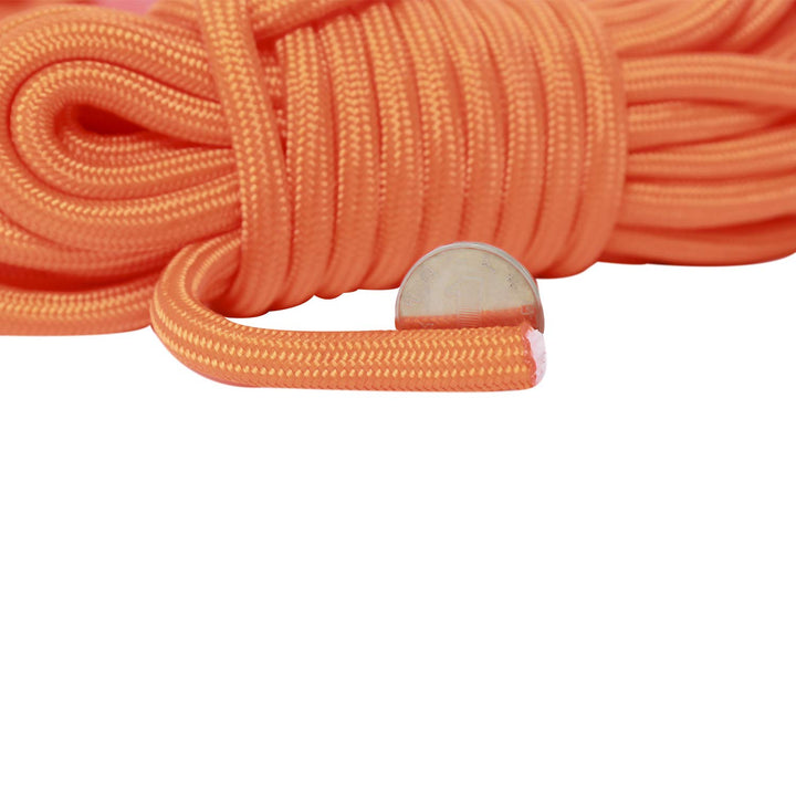 8mm x 30m Floating Water Life Saving Rope with Orange Bracelet for Diving Snorkeling Water Sports Rescue