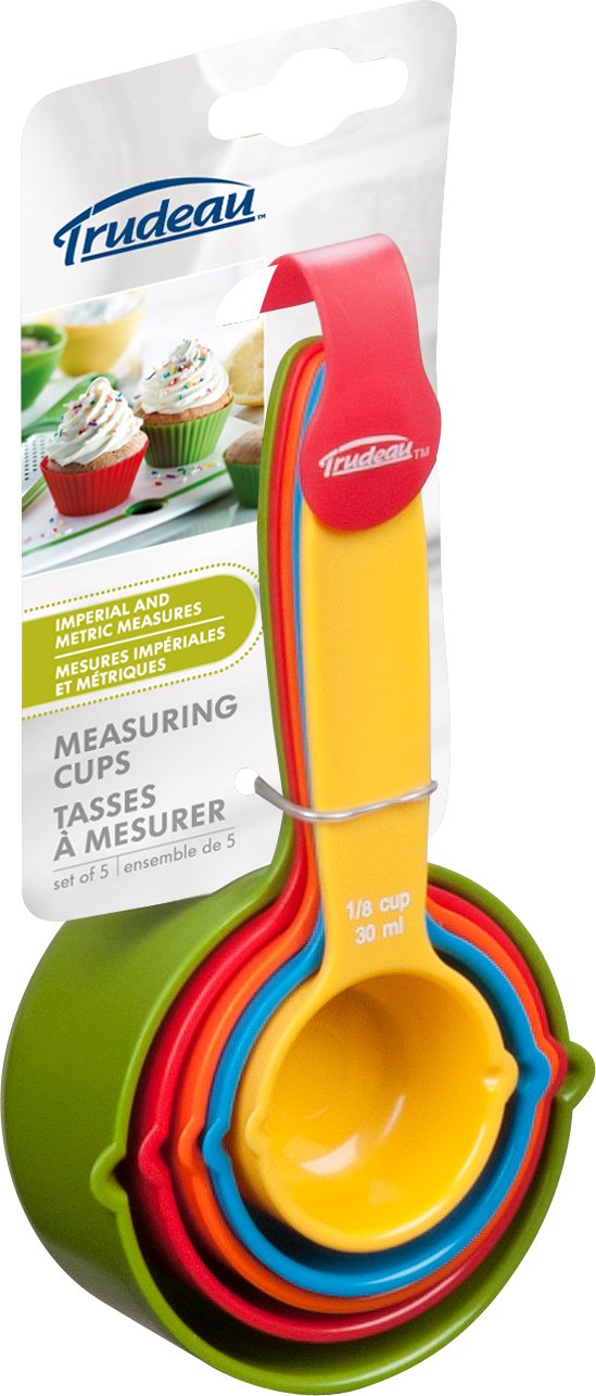 Measuring Cup Set, 5-Piece, Multicolor