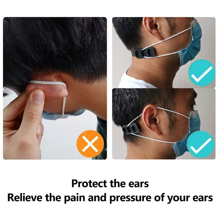 Adjustable Ear Strap Hook For Masks, Anti-Slip Comforta