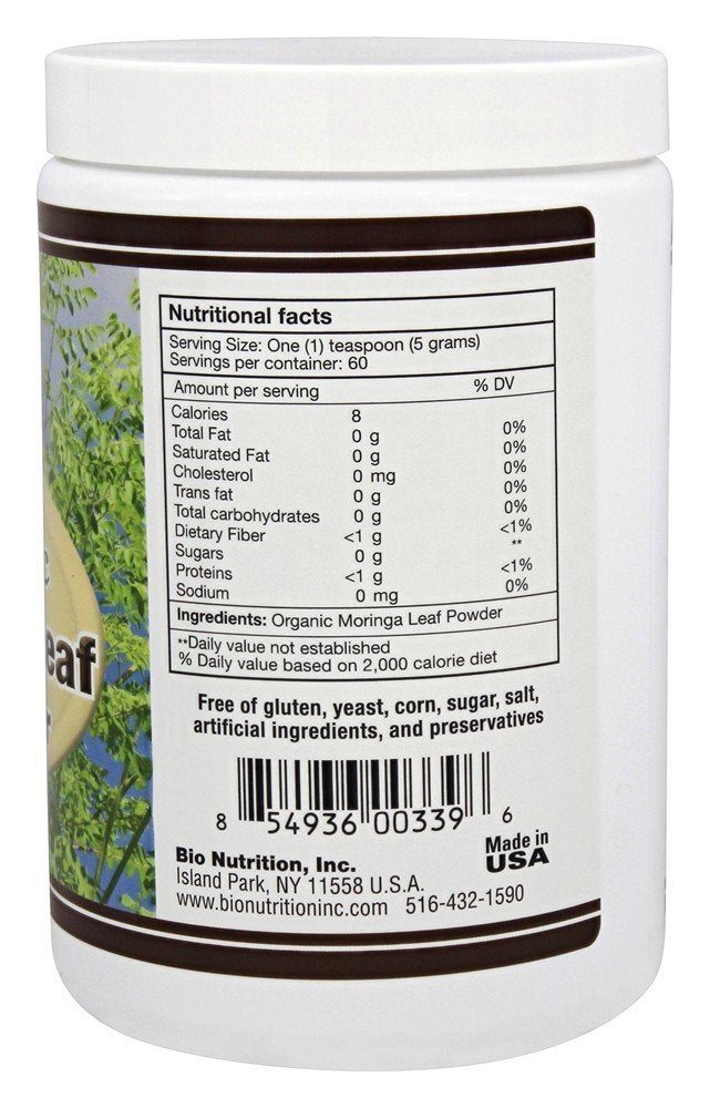 Organic Moringa Leaf Powder 300 Grams