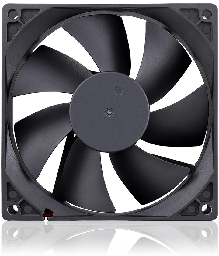 92mm x 92mm x 25mm 90mm 3.6 Inches 12v Brushless Dc Cooling Fan 2 Pin