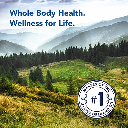 NORTH AMERICAN HERB &amp; SPICE Oreganol P73-60 Gelcaps - Immune System Support - Unprocessed, Vegan Friendly Wild Oregano - Mediterranean Source - Non-GMO - 60 Servings