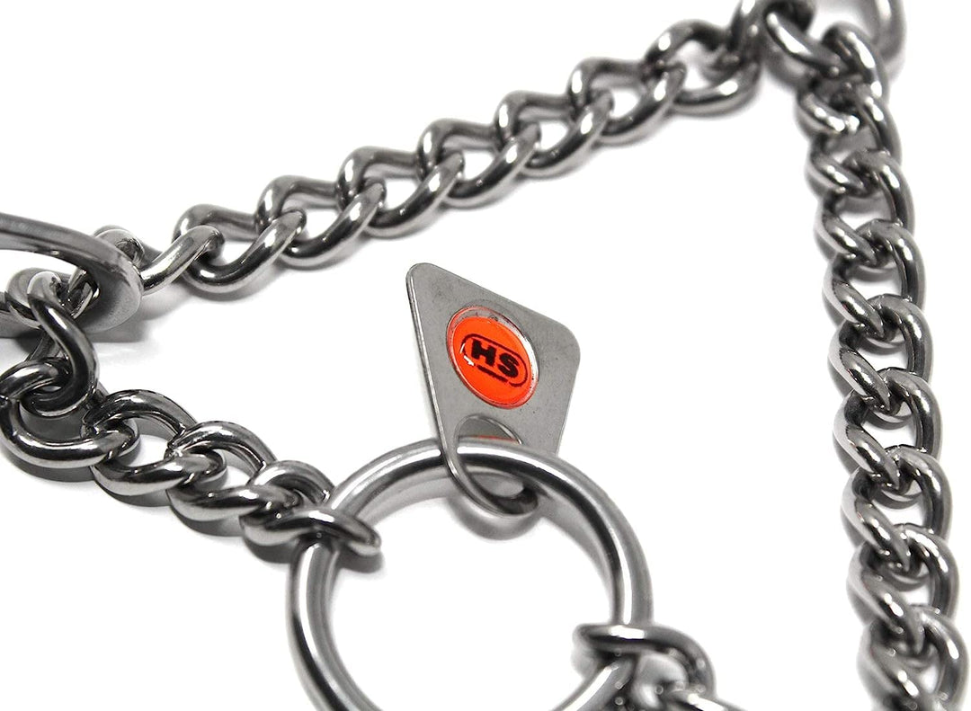 Stainless Steel Prong Dog Training Collar with Swivel Ultra-Plus Pet Pinch Collar No-Pull Collar for Dogs Made in Germany 2.25mm x 16in Small