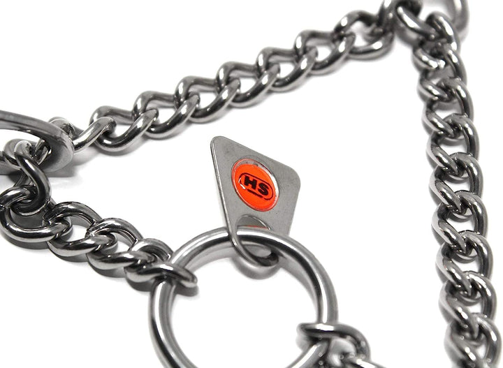 Stainless Steel Prong Dog Training Collar with Swivel Ultra-Plus Pet Pinch Collar No-Pull Collar for Dogs Made in Germany 2.25mm x 16in Small