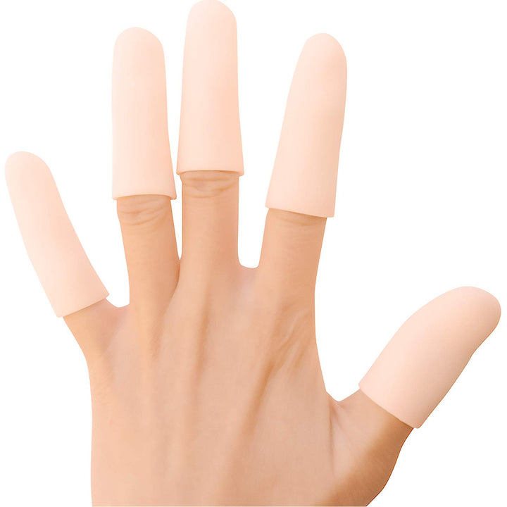 JKcare 12 Pack Gel Finger Caps, Silicone Finger Protect