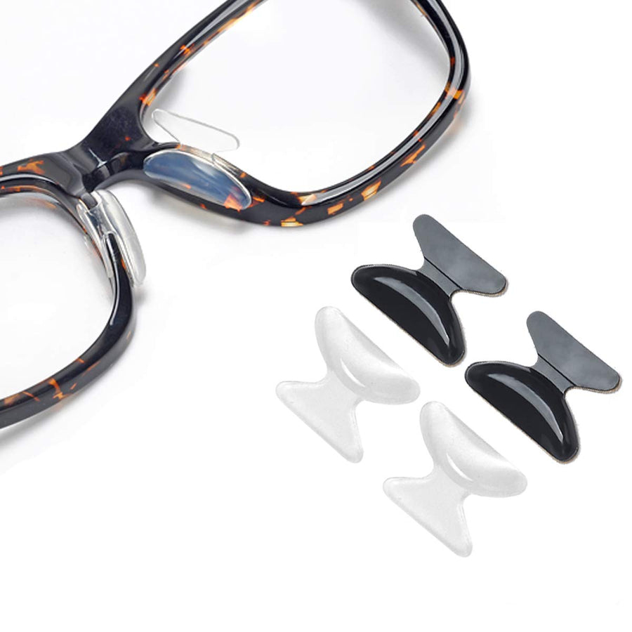 SMARTTOP2.5mm Eye Glasses Nose Pads -10 Pairs Soft Sili