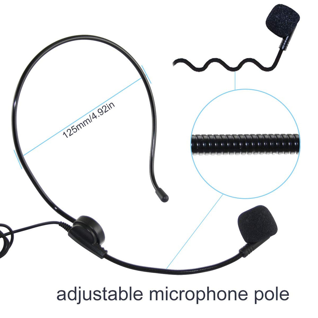 EXMAX Headworn Microphone for ATG-100T EX-100 EXD-101 W
