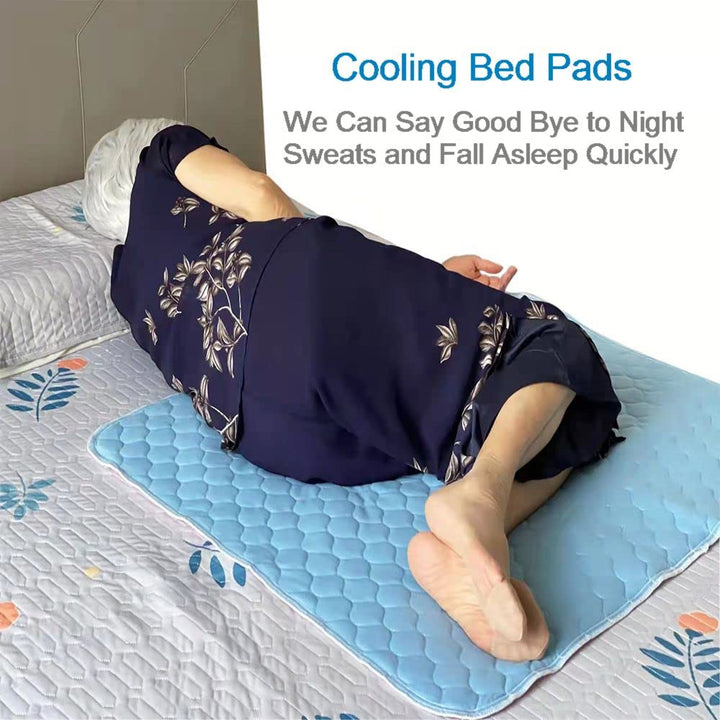 2PCS Reusable Underpads Large 34 x 36, Upgrade Cooling Waterproof Bed Pads with Heavy Absorbent, Washable for Incontinent, Potty Training, for Adult, Kids, Dogs