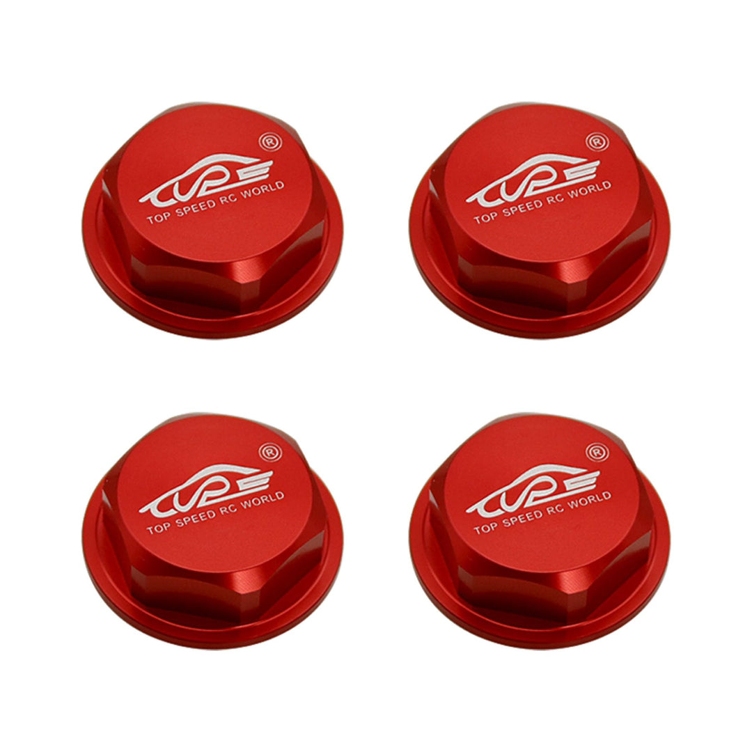 Wheel Nut Red for 1/5 RC Hpi Baja 5B 5T 5SC Rovan King Motor redcat car TOP Speed RC World