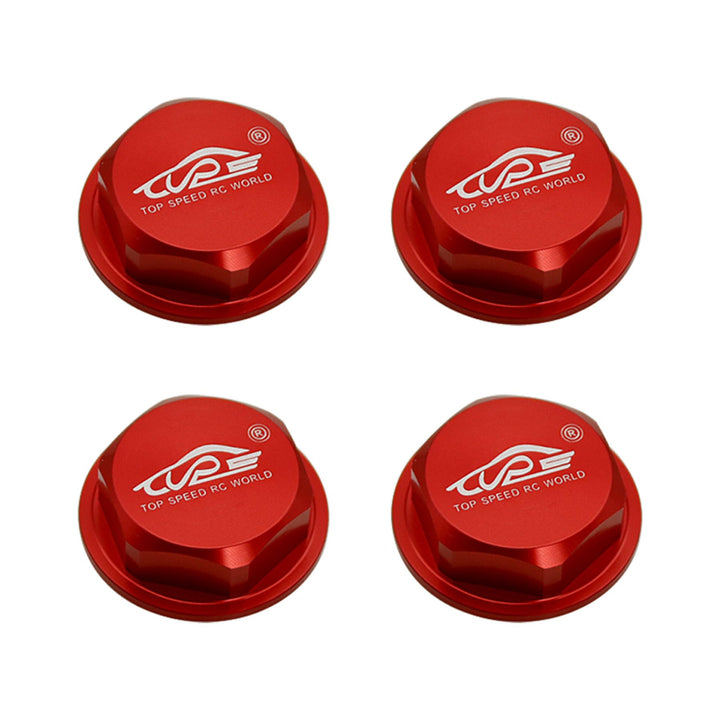 Wheel Nut Red for 1/5 RC Hpi Baja 5B 5T 5SC Rovan King Motor redcat car TOP Speed RC World