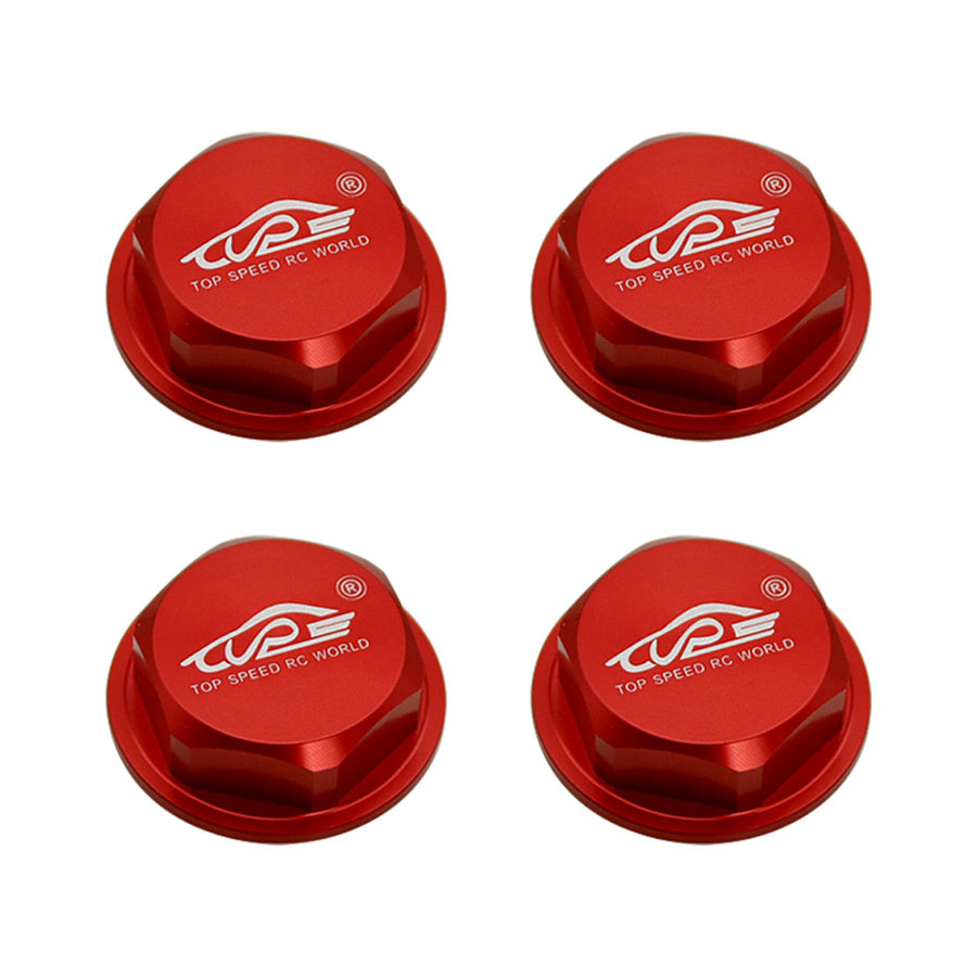 Wheel Nut Red for 1/5 RC Hpi Baja 5B 5T 5SC Rovan King Motor redcat car TOP Speed RC World