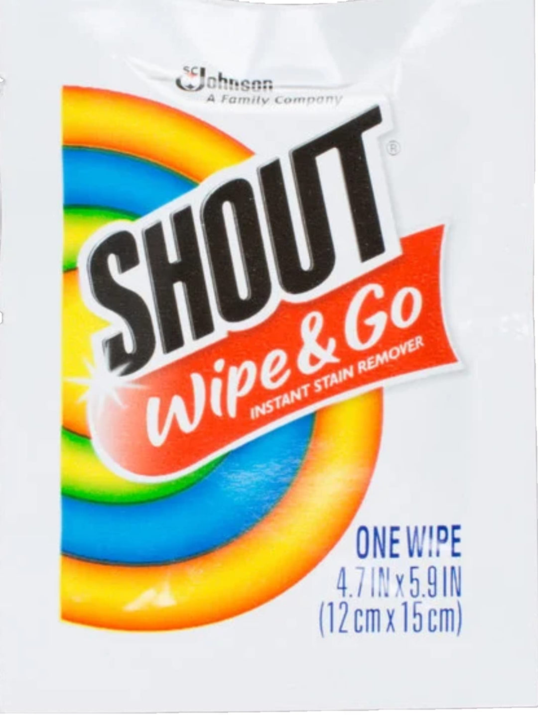 Shout Instant Stain Remover Towelette Wipes (80 count)